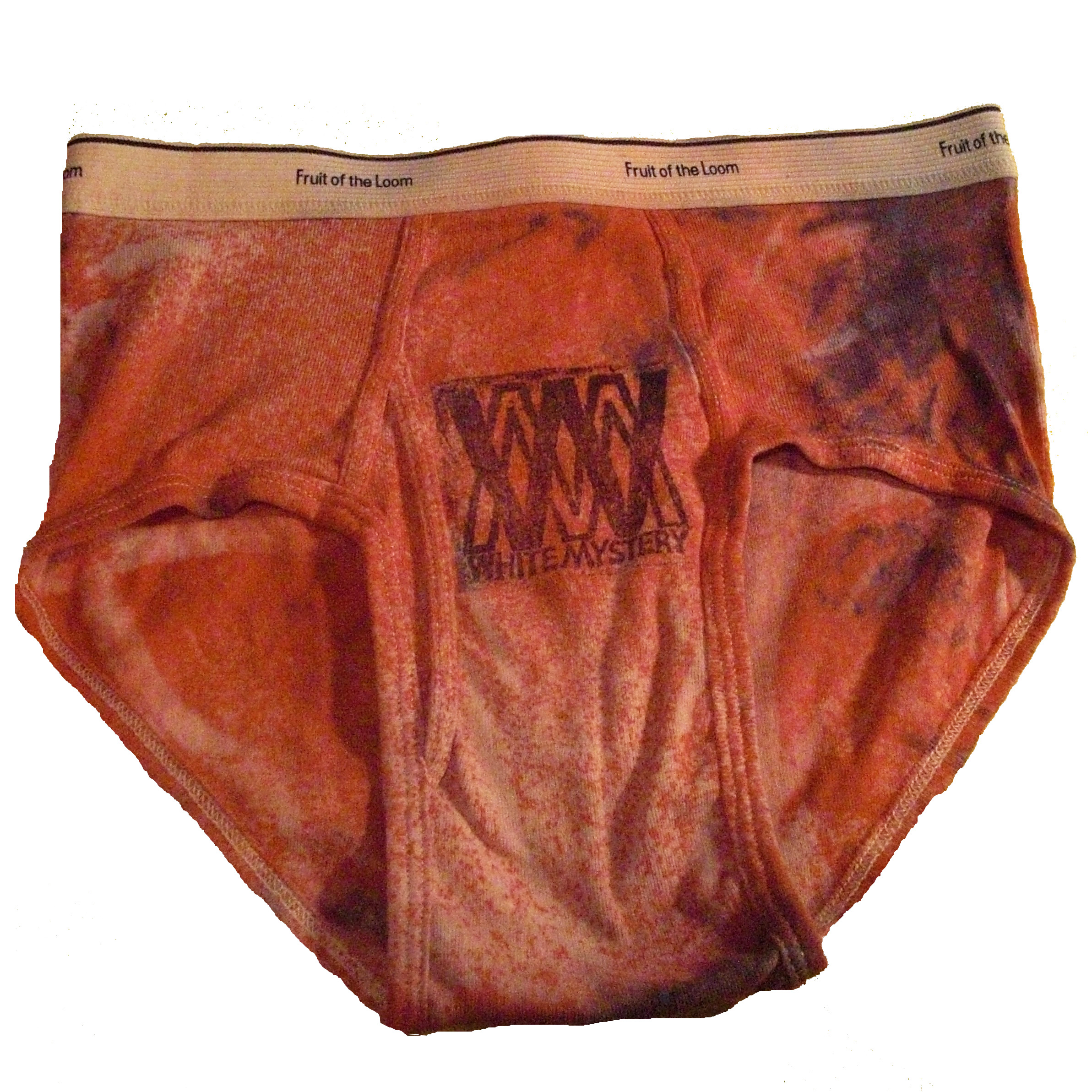 Underwear stains in Brown stains