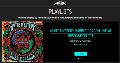 white mystery dubble dragon live album