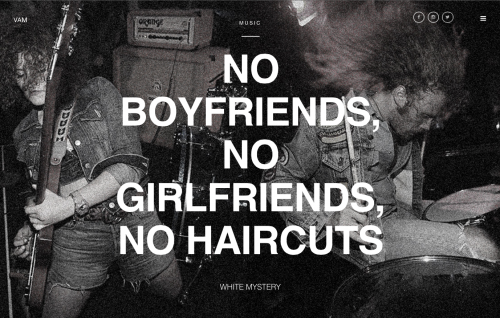 no boyfriends no girlfriends no haircuts
